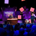 Frankie Boyle Instagram - Photos from Episode One of New World Order. Filmed in Glasgow at the Kelvin Hall.