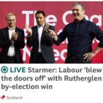 Frankie Boyle Instagram - I think this photo really captures something about the horror of Starmer, and whatever managerial class government we’re about to head into, briefly, before fascism
