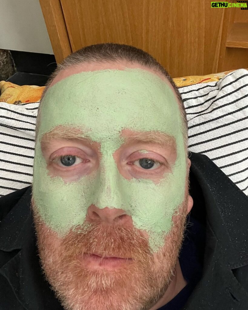 Frankie Boyle Instagram - Face mask stick is lowkey goated when cleansing your pores is the vibe