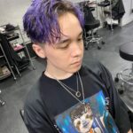 Fuma no KTR Instagram - 勇魚くんにバッチリ仕上げてもらった💪 紫ベビー💜👶 @isana_boombox
