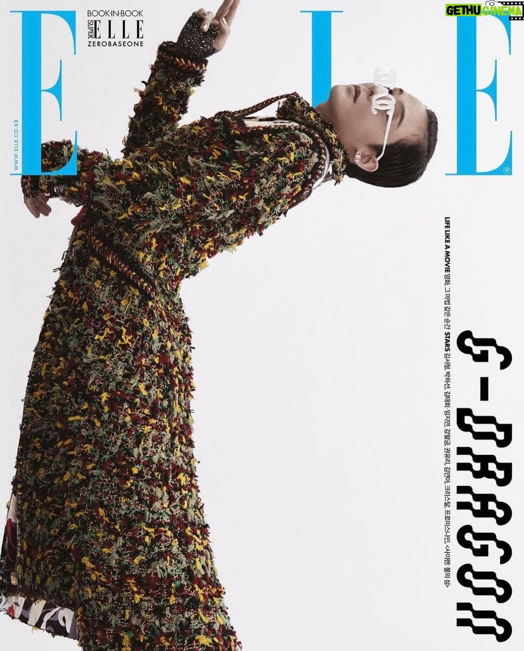G-Dragon Instagram - #AD @ellekorea @chanelofficial