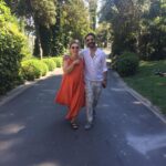 Gözde Şencan Instagram - Aiyyy ne kadar da güzel bi gün 🧡 @merveyldz @m.leventcimen Sakıp Sabancı Müzesi