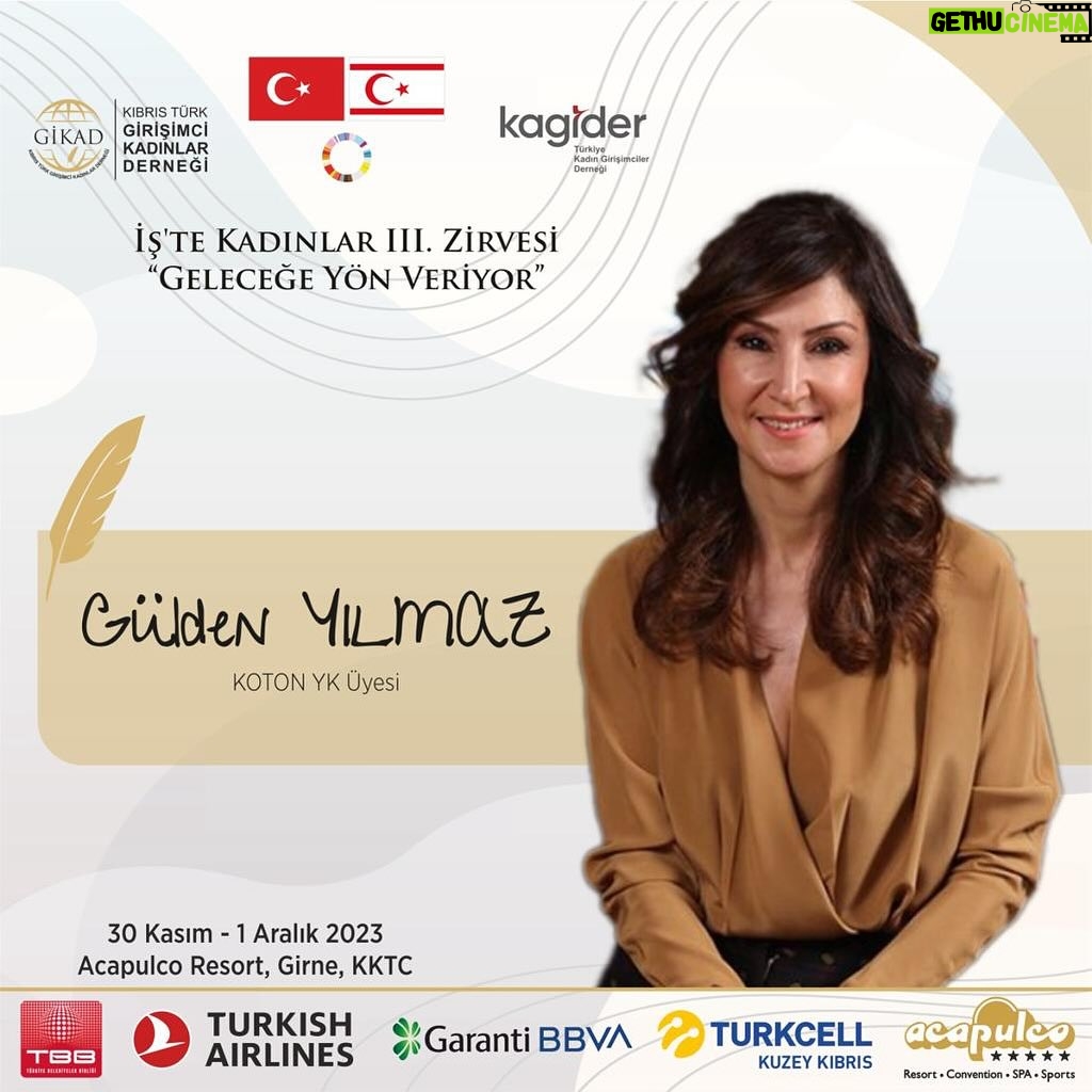 Gülben Ergen Instagram - Can Kadınlar♥ 30 Kasım’da Kıbrıs’ta; Türkiye Cumhuriyeti, Azerbaycan ve Kazakistan’dan 200’e yakın birbirinden değerli ismin katılacağı İŞ’TE KADINLAR III. ZİRVESİ’ nde Çocuklar Gülsün Diye Derneği Başkanı kimliğimle konuşmacı olarak yer alacağım. Okul öncesi eğitimin önemini, ihtiyaç olan bölgelerdeki çocuklarımıza ulaşabilmek için verdiğimiz mücadelede geçen 12 yılımızı ve açtığımız 50 anaokulumuzu anlatacağım. #gikad #kagider #çocuklargülsündiye #iştekadınlar 🇹🇷 @filevra @fatmasahin @icimkavuklu_ @esrabezircioglu @gunseliozen @emineperdem @apinarayvaz @birgulfeyzioglu @oyaeroglu @sakina_babayeva_ @katerinaharing @fugentoksu @guldenyilmaz