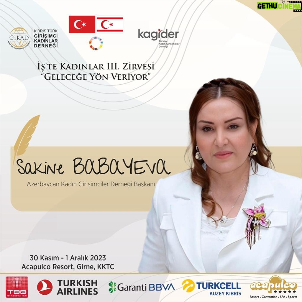 Gülben Ergen Instagram - Can Kadınlar♥ 30 Kasım’da Kıbrıs’ta; Türkiye Cumhuriyeti, Azerbaycan ve Kazakistan’dan 200’e yakın birbirinden değerli ismin katılacağı İŞ’TE KADINLAR III. ZİRVESİ’ nde Çocuklar Gülsün Diye Derneği Başkanı kimliğimle konuşmacı olarak yer alacağım. Okul öncesi eğitimin önemini, ihtiyaç olan bölgelerdeki çocuklarımıza ulaşabilmek için verdiğimiz mücadelede geçen 12 yılımızı ve açtığımız 50 anaokulumuzu anlatacağım. #gikad #kagider #çocuklargülsündiye #iştekadınlar 🇹🇷 @filevra @fatmasahin @icimkavuklu_ @esrabezircioglu @gunseliozen @emineperdem @apinarayvaz @birgulfeyzioglu @oyaeroglu @sakina_babayeva_ @katerinaharing @fugentoksu @guldenyilmaz