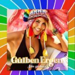 Gülben Ergen Instagram - Biraz enerji🎨 Biraz nostalji🥁 Rengarenk Gülben🎈 💙❤️💚💛💜🧡
