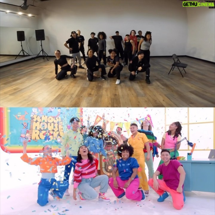 Gabe De Guzman Instagram - G&D. (GROWTH&DEVELOPMENT.) #1: ABC SCHOOLHOUSE ROCK 50TH ANNIVERSARY SINGALONG. 📝 the more i get to create, the more i am continually appreciating the process of getting it to the final product. from dance studios to the whole production effect, is an accomplishment that cannot be put into words. so excited to start this series where i can give you a little before and after look of some of the things i’ve be grateful to be a part of. EXEC TEAM AND PRODUCERS: @nickandrjofficial @ashleyedens @mullanrouge @itsbrittcherry @connormalbeuf @tracyshibata CHOREO: 🙋🏻♂️ CAST: @cassandrasantiagoo @feliciabailey_ @shaelly.adams @jayyhancock @jarred_manista @kellysweeney1 @toricaro @jadendbarba @bailrok @_rhyanhill @cachemelvin @xitorico @cuban_ed