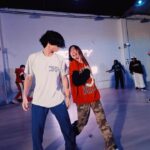 Gabe De Guzman Instagram - MY LIFE. ☀️ @lilyachty ————————————— we never dance as a duo… so this was fun. 🫠 @gianinasjourney choreo: @officialjoshprice 🔥 filmed: @zildjivn 🎥 studio: @eightyeightstudiosla 💜 —————————————————— #GabeDeGuzman #Dance #HipHop #LA #Class #Viral #Explore #Trending