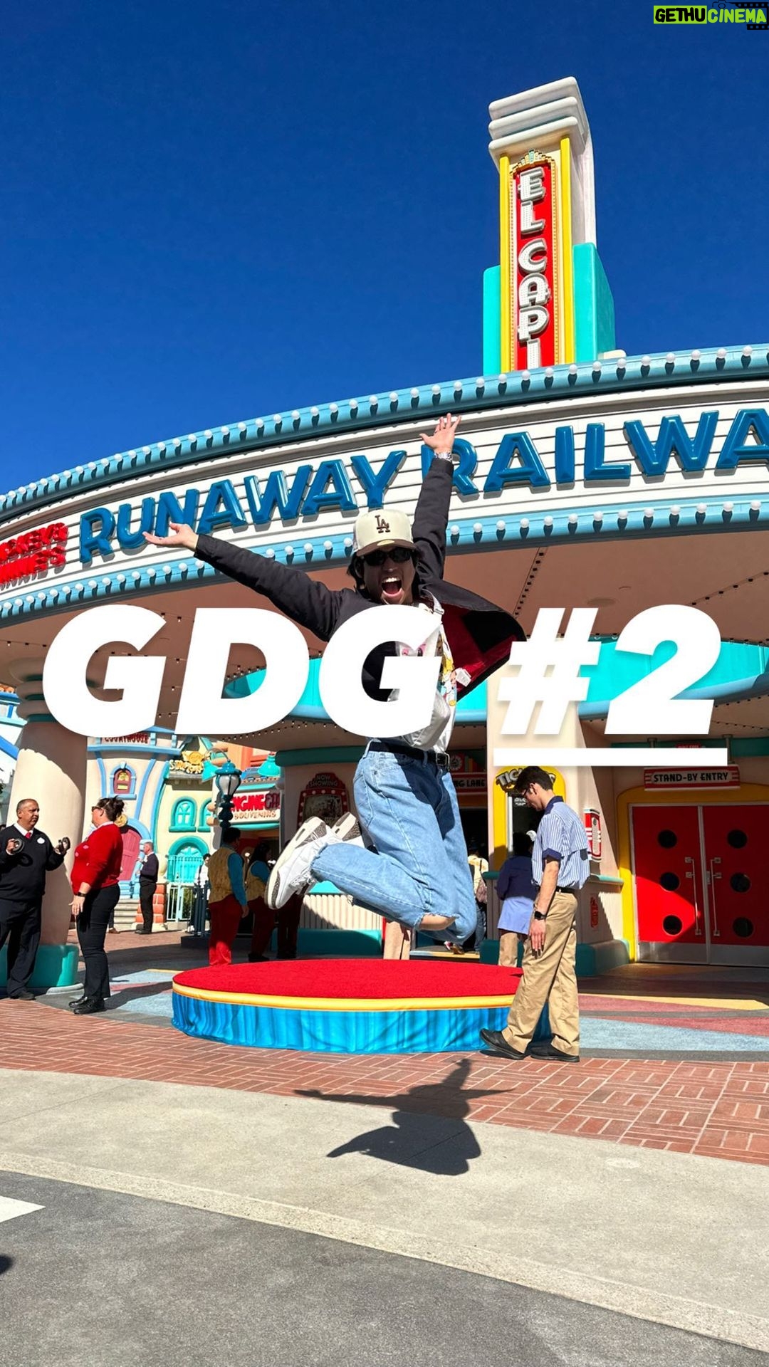 Gabe De Guzman Instagram - GDG #2: MMRR PREVIEW. 🐭🚂 had the chance to ride MICKEY AND MINNIE’S RUNAWAY RAILWAY at @disneyland the day before it opened. (thanks @disneybunhead for bringin me. 🫶) come ride it with us. 😁 Disneyland