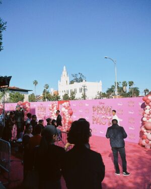 Gabe De Guzman Instagram - took a trip back to prom last night. 💕

huge shoutout to the fam over at @disneyplus @disneychannel for the invite to the best night at the premiere of #PROMPACT 💫 #DisneyChannel