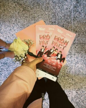 Gabe De Guzman Instagram - took a trip back to prom last night. 💕

huge shoutout to the fam over at @disneyplus @disneychannel for the invite to the best night at the premiere of #PROMPACT 💫 #DisneyChannel