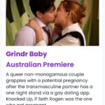 Gabe Dunn Instagram – We’re 20 percent funded already on @youandiyouandmefilm AND Grindr Baby is getting an Australian premiere! (The little short that took me around all 2022 and got so much love.) Just announced catch it at @queerscreen Bi+ Shorts in February!