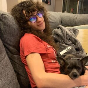 Gabe Dunn Instagram - Happy birthday to one of the best people I know @drewburnettgregory! I first DMed her after literally not even saying hi at all in a group hang at a movie where I found her on Twitter because of her unmistakeable hair. We went on one date where I felt she didn’t react enough to my dog and a second date where I saw my ex and cried. And she stuck around. She’s changed my life in so many remarkable ways and I didn’t meet her until I was in my 30s. She is smart, funny (see the screenshots) and has a drive matching her talents. I hope everyone meets their Drew!! Love you bud. ♥️