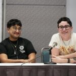 Gabe Dunn Instagram - What a cute little time had by all at the trans masc rep panel at LA Comic Con. @avi_roque and I fell in love as you can clearly see.