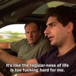 Gabe Dunn Instagram – “Ya ever feel like nothin good was ever gonna happen to you?” @realmichaelimperioli Satriale’s Pork Store