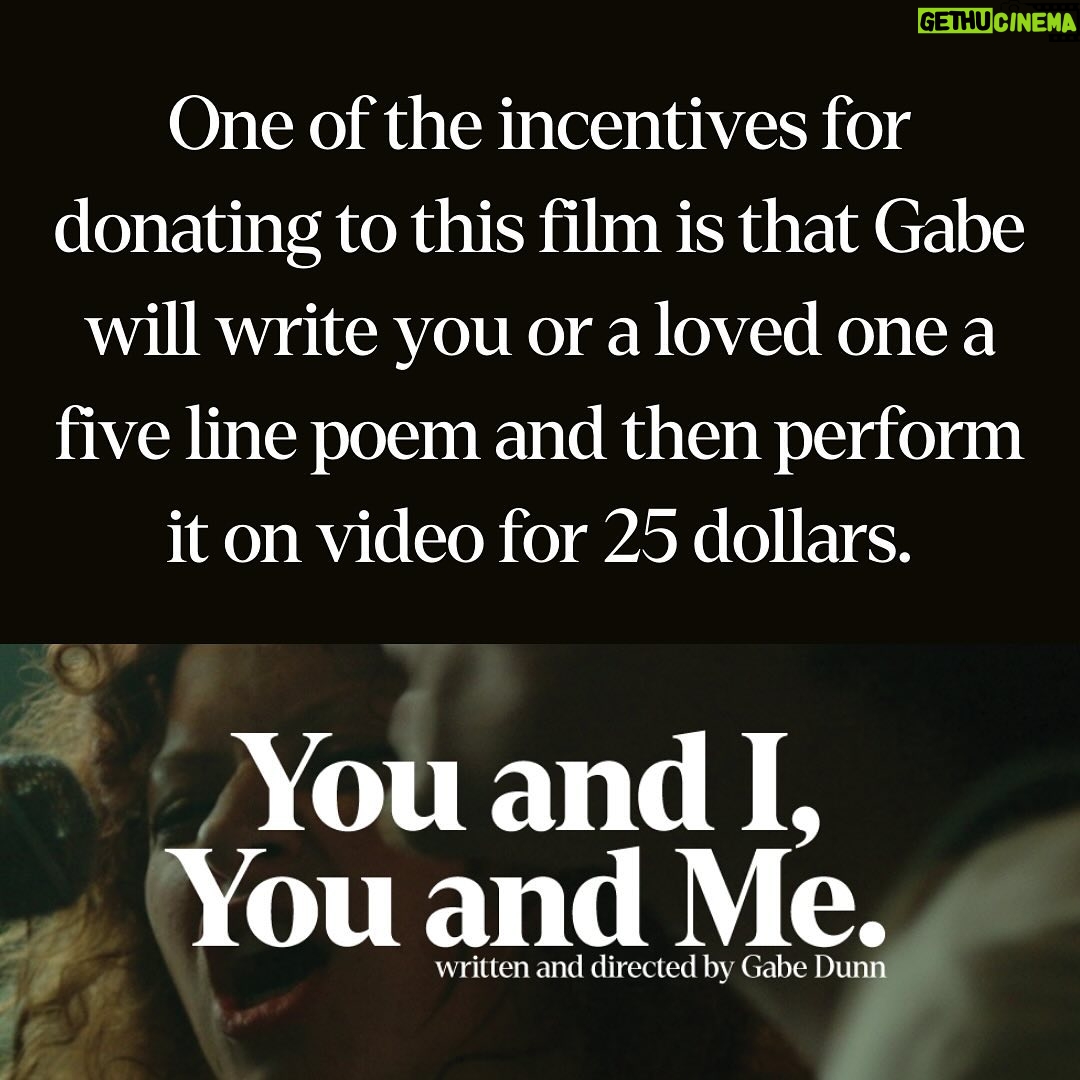 Gabe Dunn Instagram - I’ve made a huge, tiny mistake.
