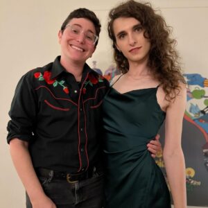 Gabe Dunn Instagram - Happy birthday to one of the best people I know @drewburnettgregory! I first DMed her after literally not even saying hi at all in a group hang at a movie where I found her on Twitter because of her unmistakeable hair. We went on one date where I felt she didn’t react enough to my dog and a second date where I saw my ex and cried. And she stuck around. She’s changed my life in so many remarkable ways and I didn’t meet her until I was in my 30s. She is smart, funny (see the screenshots) and has a drive matching her talents. I hope everyone meets their Drew!! Love you bud. ♥️