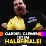 Gabriel Clemens Instagram - Gleich LIVE auf @plutotvde. Alle einschalten! #darts #dartzn #pdc #gabrielclemens180