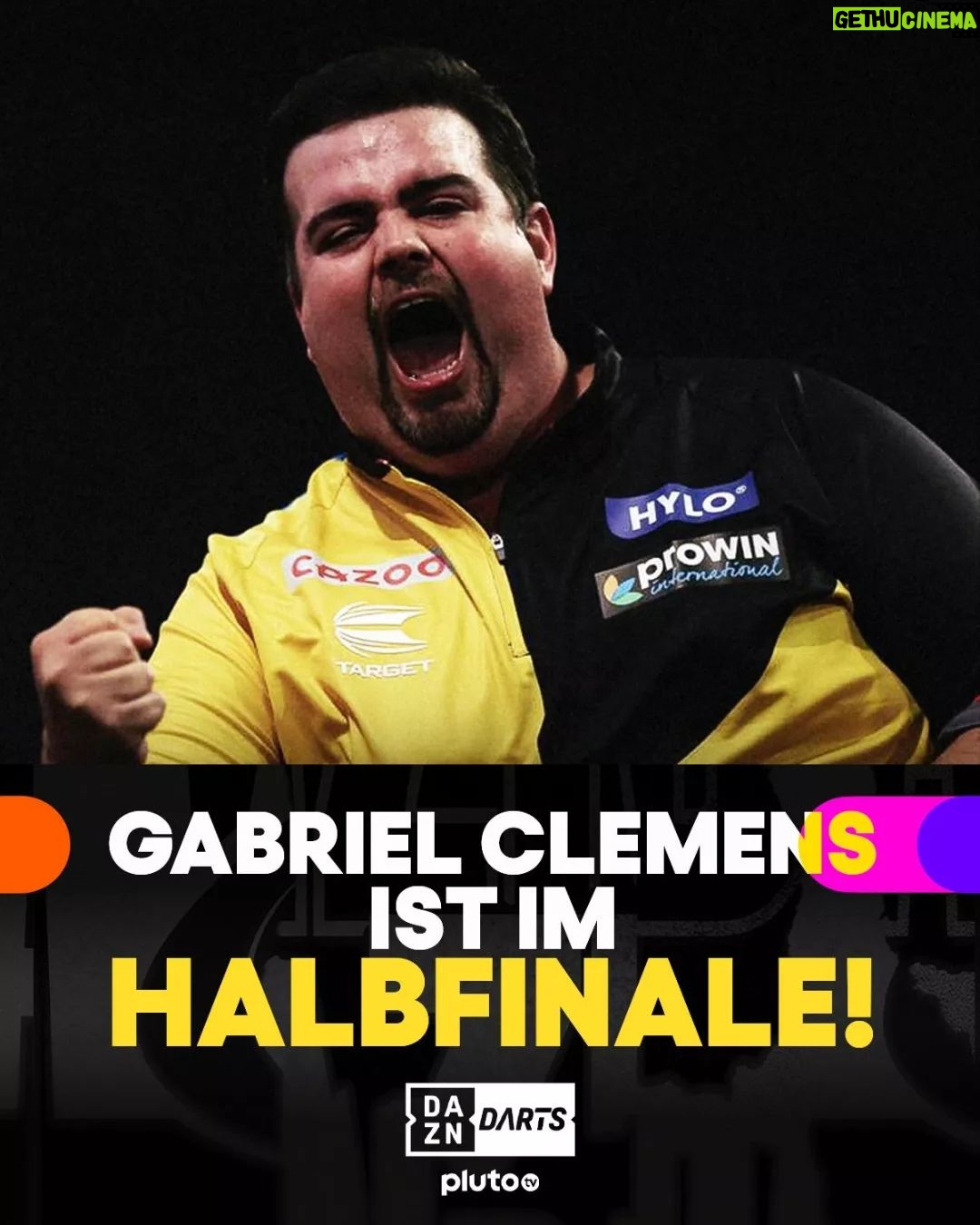 Gabriel Clemens - 9.8K Likes - Gleich LIVE auf @plutotvde. Alle einschalten!
#darts #dartzn #pdc #gabrielclemens180