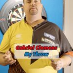Gabriel Clemens Instagram - 🤌🏽 The German Giants special throw 🇩🇪🎯 #pdc #pdcdarts #darts #throw #gaga