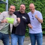 Gabriel Clemens Instagram - Wir 3 sind startklar für den ZDF @fernsehgarten unfassbar wer hätte das vor Jahren noch gedacht das Darts hier mal stattfindet.🥳🙌🏻 Vieles haben wir auch the one and only @elmar_paulke zu verdanken!! Auf eine tolle Show!✌🏻🎯 #darts #fernsehgarten #fernsehdarten #letsgo Mainz-Lerchenberg