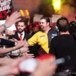 Gabriel Clemens Instagram - Es war schön in Belgien...Heute leider gegen den Weltmeister den kürzeren gezogen aber trotzdem war es ein guter Schritt mit 3 guten Spielen in den letzten 3 Tagen... Weiter gehts💪💪💪 Danke für Eure Unterstützung 😘 #dart #darts #weitergehts #belgium #pdc #pdceurope