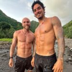 Gabriel Medina Instagram - Cachoeira/ hiking with the boyz Los Angeles, California