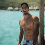 Gabriel Medina Instagram - Um dos lugares mais lindos que ja fui amem 💙🩵 📷 @sadry78 @peopleontour @diogocanto1 @tahuraihenry Conrad Bora Bora Nui Resort
