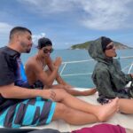 Gabriel Medina Instagram - "Por isso eu canto, por isso nois canta... oque resta é sonhar " ❤️🙏🏻 obrigado senhor Ilhabela Litoral Norte - SP - Brasil