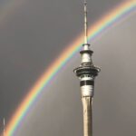 Gabrielle Echols Instagram - double rainbow :) #doublerainbow Auckland, New Zealand