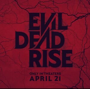 Gabrielle Echols Instagram - HAPPY HALLOWEEN! This is a little sneak peak into what mom looks like when we don’t clean our rooms lol. Evil Dead Rise - April 21st 🩸