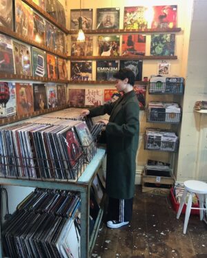 Gabrielle Echols Instagram - Dani California has been playing in my head non-stop.

#ponsonby
#nz
#vinyls
#thriftshops 
#searchanddestroy
#nofilter