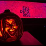 Gabrielle Echols Instagram - HAPPY HALLOWEEN! This is a little sneak peak into what mom looks like when we don’t clean our rooms lol. Evil Dead Rise - April 21st 🩸