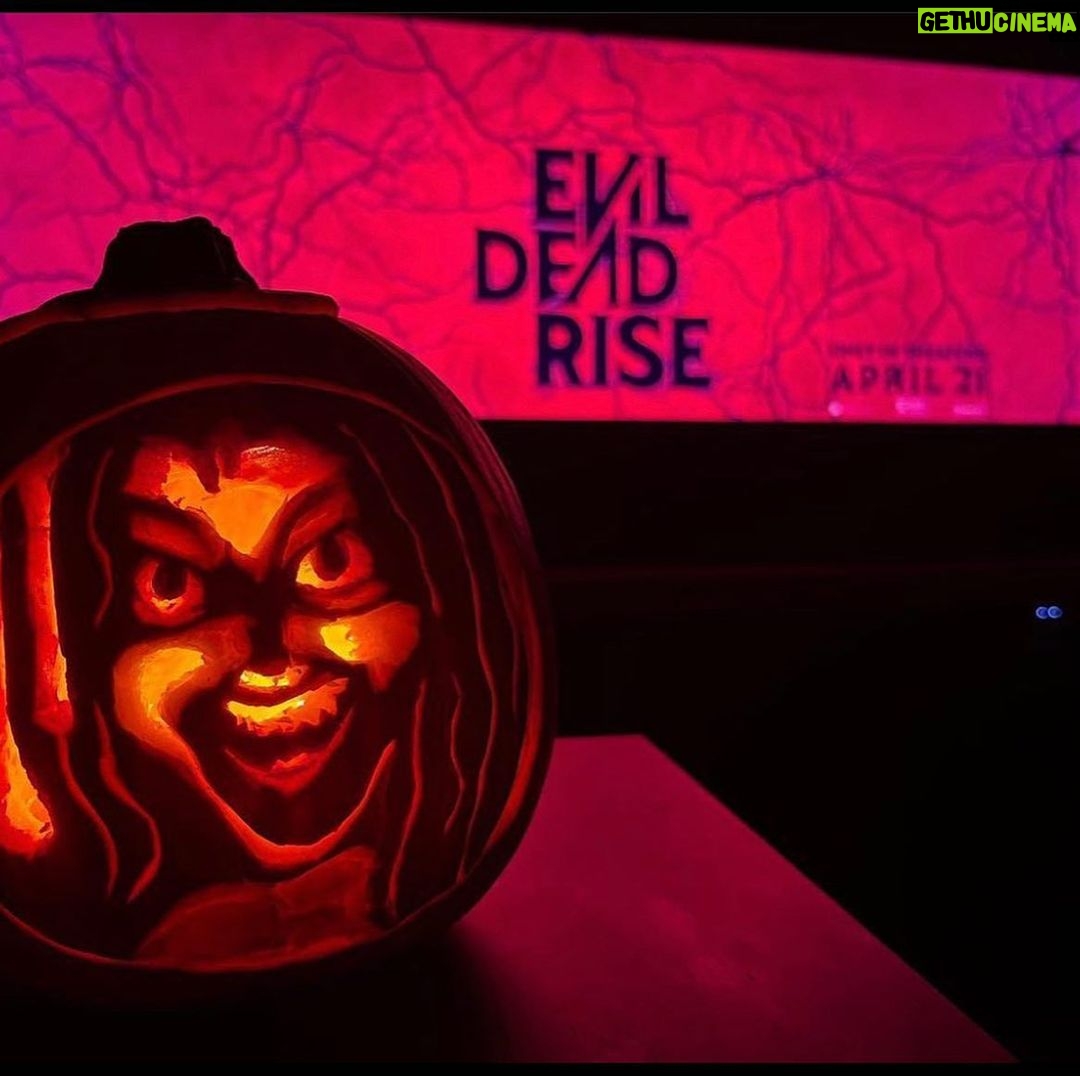 Gabrielle Echols - 4.4K Likes - HAPPY HALLOWEEN! This is a little sneak peak into what mom looks like when we don’t clean our rooms lol. Evil Dead Rise - April 21st 🩸