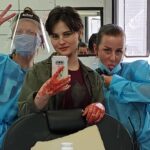 Gabrielle Echols Instagram - I am posting this way later than I intended, but I just wanted to give the biggest thanks to everyone who made Evil Dead Rise possible. I don’t have pictures with all of you, unfortunately, but I cherished my time with each and every one of you. From everyone at makeup and prosthetics, to wardrobe and stunts, lighting and sound, and everyone in between. You all made filming this an experience I will never forget. Love you all so much!! You’re the absolute best!!❤️ Auckland, New Zealand