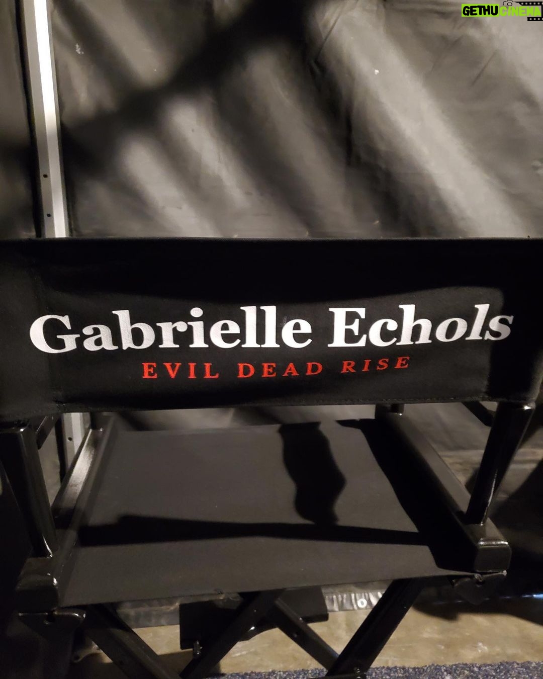Gabrielle Echols Instagram - IT’S HAPPENING!! 🩸🩸🩸You’re all in for a bloody ride! On April 21st, 2023 #EVILDEADRISE comes to theaters. @newlinecinema @deadline @wbpictures @ghosthousepics