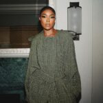Gabrielle Union Instagram – crossed the pond for burberry • incredible show daniel lee