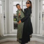 Gabrielle Union Instagram – crossed the pond for burberry • incredible show daniel lee