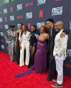 Gabrielle Union Instagram - Just enough to get a glimpse 😉 ‘The Perfect Find’ Miami screening. Coming to @netflix 6/23.