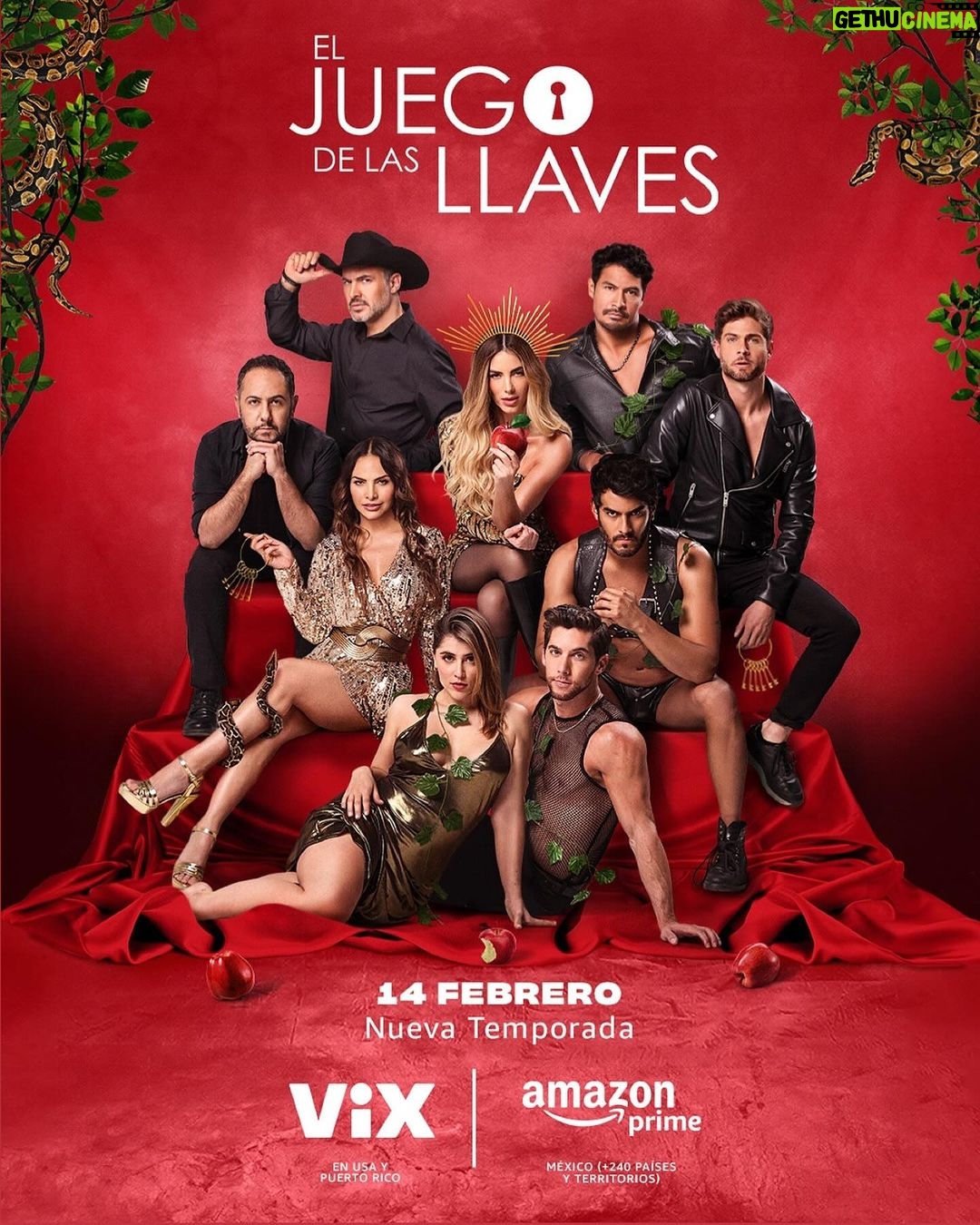Gaby Espino Instagram - MISMO JUEGO, NUEVAS LLAVES! 🔑🔥 14 de Feb. @primevideomx @primevideolat @vix #ElJuegoDeLasLlaves