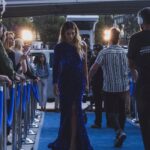 Gaby Espino Instagram - Solo puedo AGRADECER… 🙏🏻🌏💙Una gran semana de trabajo….! ( y no es un red carpet ni blue carpet real…! Jaja ya pronto veran q es…) 🎞️🎥