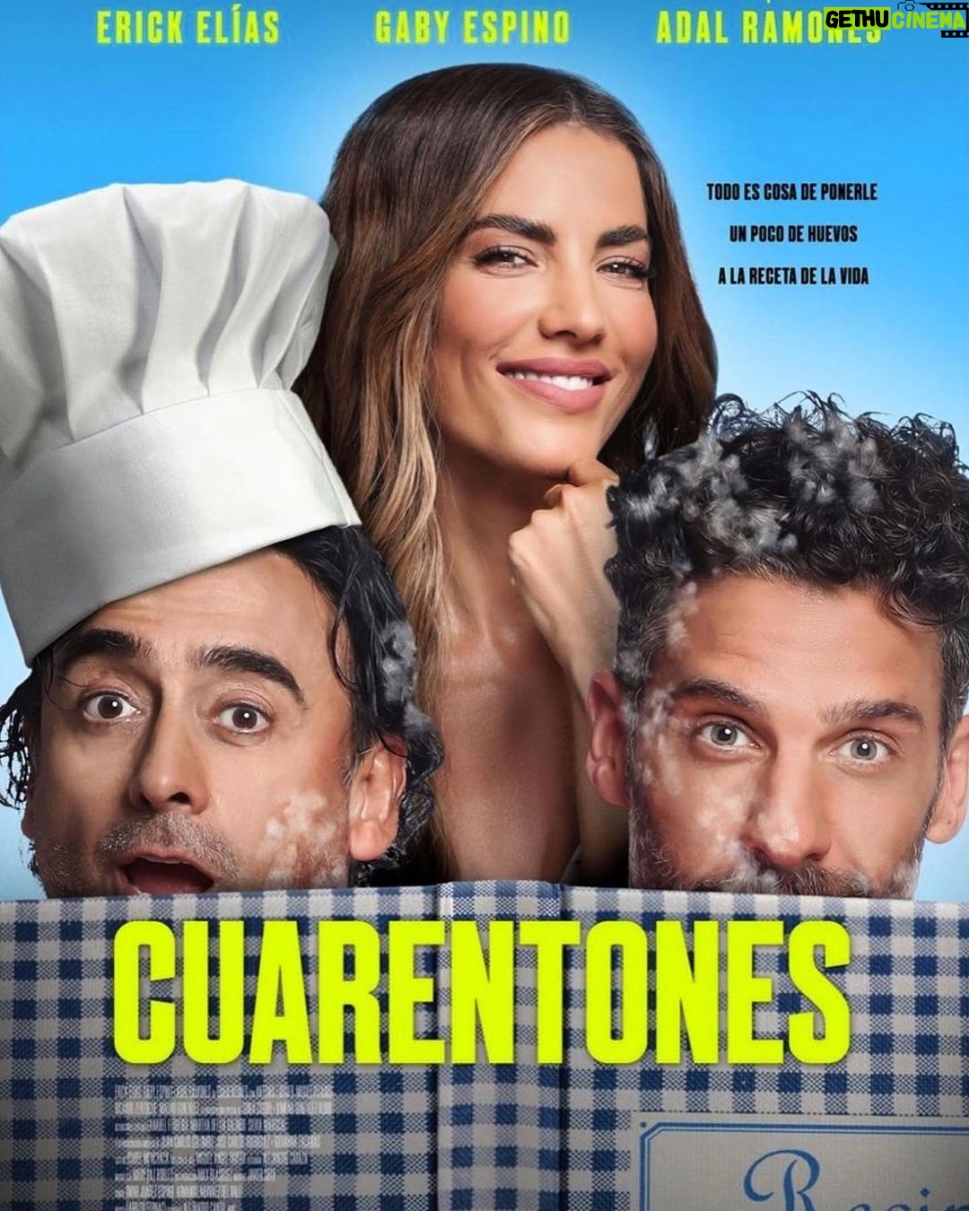Gaby Espino Instagram - CUARENTONES 😜 A partir de HOY en todos los cines de México!!! Tienen q verla!!! @corazonfilms @erickelias @adalramones @soniacouoh