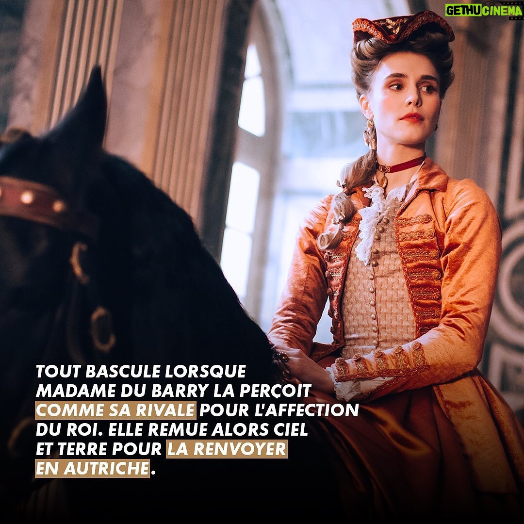 Gaia Weiss - 4.7K Likes - Introducing Madame Du Barry.
Madame du Barry is the mistress of King Louis XV and the most powerful woman in Versailles. Her power of seduction precedes her. Marie-Antoinette envied her style, her confidence and her sensuality.
She thinks she has found in her a friend, a guide and a protector at Versailles.
Everything changes when Madame du Barry sees her as a rival for the king's affection. She then moved heaven and earth to send her back to Austria.
Louis XV's favourite will discover to her cost that it is dangerous to defy Marie Antoinette.
What did you think of this character?