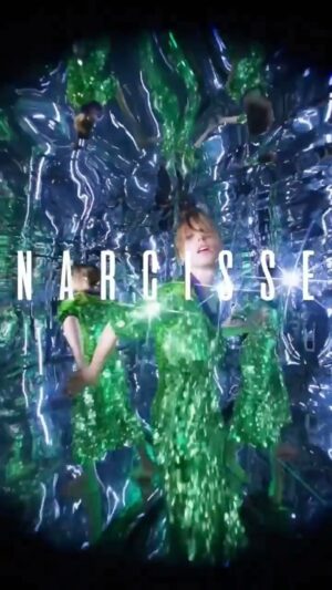 Gaia Weiss Instagram - With each full moon I turn into a disco ball🕺🏻 
Thank you @clementdezelus @azadehzoraghi @narcissemagazine for this beautiful editorial.
And @emmanuellerybojad for letting us into your magical world.
