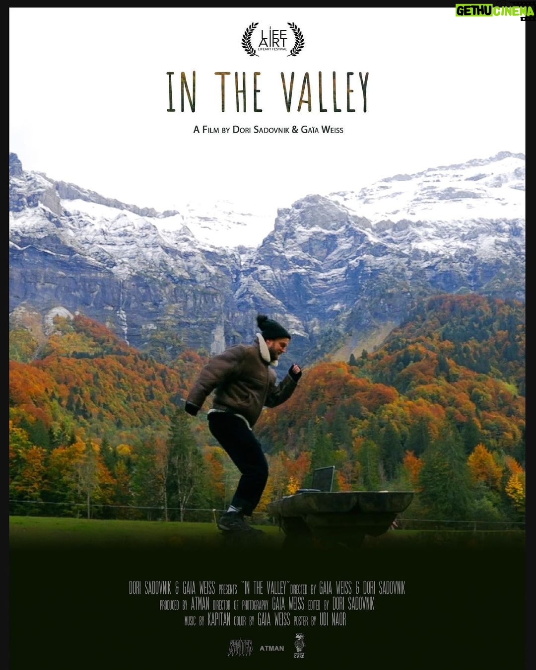Gaia Weiss Instagram - I’m really proud to tell you that ‘In the Valley’ the short film @kapitan_sado and I worked on at the end of 2020 is finally out! Back in October on the eve of lockdown number 2 in France when it was very hard for Dori Sadovnik and I to cross borders and meet, we decided to get creative and isolate ourselves in one of the most magical places I’ve ever seen. After months of not being able to play in front of a proper audience Dori found it particularly difficult to find inspiration to continue producing music. This is the subject ‘In the Valley’ tackles, and all the creative process behind his new album as #Kapitan entitled ‘30250’. ‘In the Valley’ is one of the first projects of @atmanprod and it was an honour for us to be selected in the short film section at LifeArt film festival in Miami 🎬 I’m really looking forward to you discovering it! The link is in my bio 🔝 @kapitan_sado ‘30250’ is the first album of @djtennis new label @parrotcake.rave and will be released on July 9th 🔈 Poster by Udi Naor