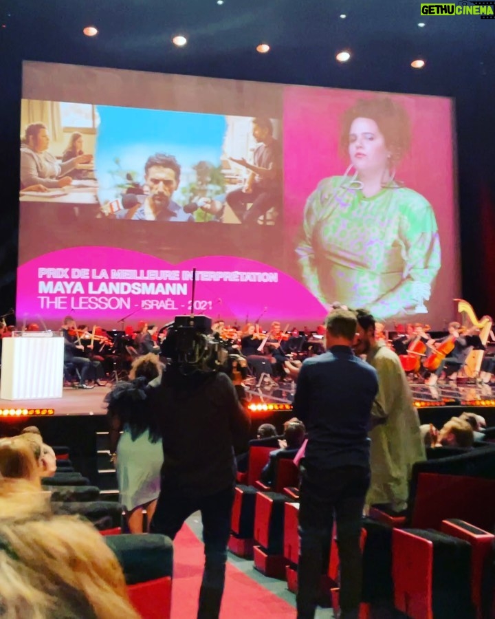 Gaia Weiss Instagram - What a great pleasure to have discovered @canneseries with my favourite team @diorbeauty 💕 And the most beautiful surprise was to see @mayalandsmann win best actress and best series for The lesson! You rock! 🏆🙌 כל ‏הכבוד Thank you @jeromepulis and @fannybourdettedonon for the fun night! Great to see my other family @canalplus 🎥 Looking forward to coming back next year ✌️ @dior @alineds75 @mathildefavier @clementlomellini @lorelencoriton @ciaracoiffure @zzoimage @ohmybos @valentina__claret @studio_vigerie