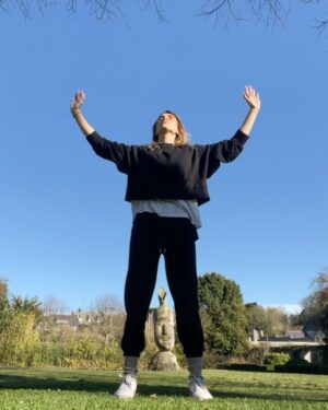 Gaia Weiss Instagram - I’ve just spent one week regenerating my whole body and soul hiding in a very peaceful Abbey where I discovered the wonders of Qi Gong.
I’m pushing myself really hard at the moment, preparing the release of exciting films that I will soon be able to share with you, working on a personal project dear to my heart with my formidable co author @sylviasaether, and working on some fun upcoming stuff. 
I am incredibly grateful for all the wonderful things happening to me right now!
But it’s also very important to allow time to recharge your batteries.
Thank you my lovely  @candicebouchet for this suspended moment in time ✨