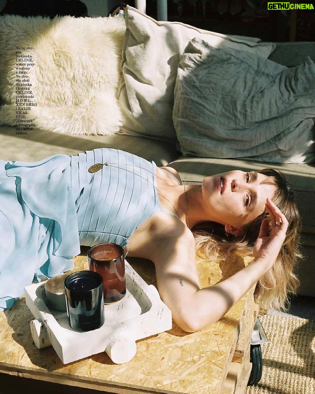 Gaia Weiss Instagram - Iβm so happy to share with you this article in the June edition of @vogue.polska. As some of you may know, part of my family comes from Poland and still lives there so itβs an incredible honour to have participated in this cross cultural edition between Paris and Poland. π«π·π€π΅π± Itβs now available to buy in Polish kiosk, I invite you to get a copy to read the rest of the interview π Photo @jonasunger AD @paul.lehr Style @stylistannaklein Hair @carolinebufalini_hair Makeup @doormvn Text @kamiwagner Producer @natalyaboudier Special thanks to @ohmybos @zzoimage Paris, France