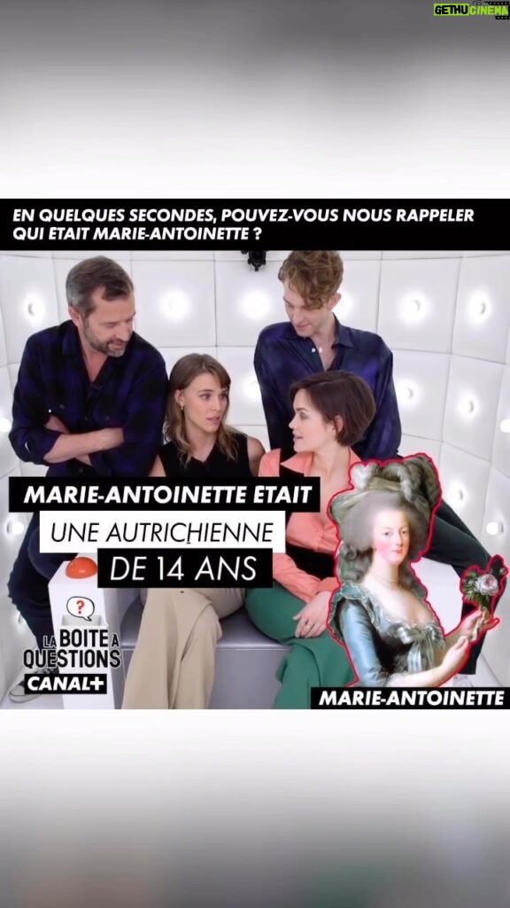 Gaia Weiss Instagram - In less than 48h “Marie-Antoinette” is coming out on @canalplus - I’m beyond excited for you to discover it and getting your thoughts on the show 🥰
