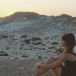 Gaia Weiss Instagram – The best way I could think of entering this new chapter in my life. 
Meditating in the desert I was contemplating a field of possible. 
The desert is abrupt, arid, the little stones cut into your skin, it’s hot. You sit in discomfort. 
Yet so much peace, beauty and magic. 
The return to the earth, to the land, the foundation.
Last night a bird was playing with the wind, tellement de poésie.
Thank you to everyone who sent me beautiful blessings for this new year. I’m so grateful to have you ❤️ Negev Desert, Israel