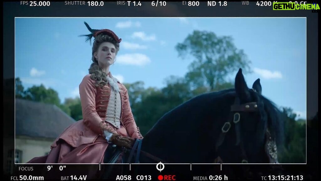 Gaia Weiss Instagram - Fifty Shades of Du Barry 💥 It’s time to tune in for 2 new episodes of « Marie Antoinette » @canalplus